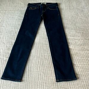 Abercrombie Kids Girls Size 12 Dark Blue Jeans